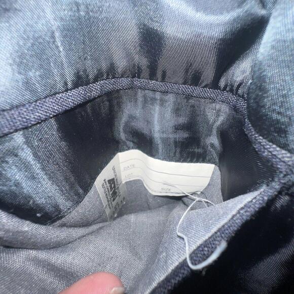 Burberry VTG Blazer 42R Black Two Button 100% Wool Sport Coat USA Union Made - Picture 4 of 7